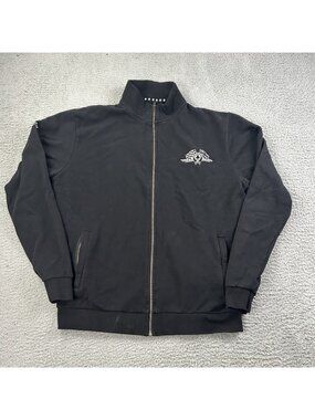Triumph Thruxton 900 Full Zip Mens Sweatshirt Sweater Black Size XL